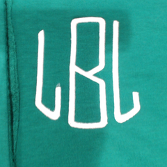 BLOOPER CLOTHING: Monogrammed Waffle Snap Pullover