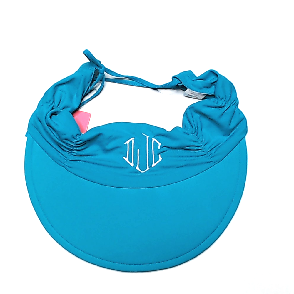 BLOOPER SWIM: Monogrammed Swim Visor