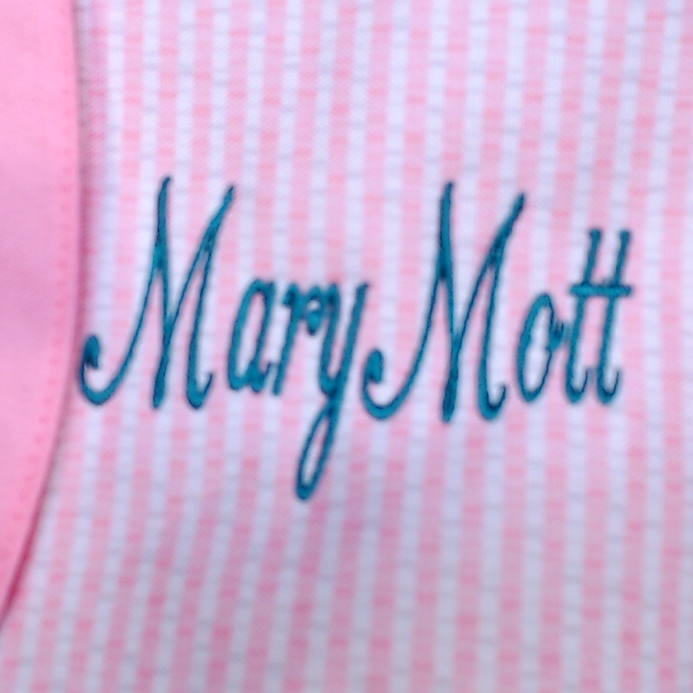 BLOOPER KIDS: Monogrammed Bunny Easter Basket