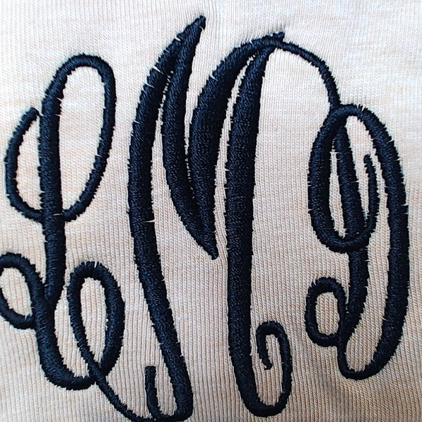 BLOOPER CLOTHING: Monogrammed T-Shirt Dress