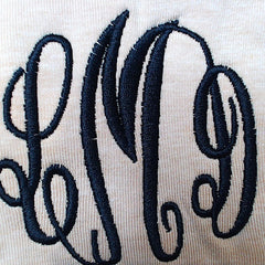 BLOOPER CLOTHING: Monogrammed T-Shirt Dress