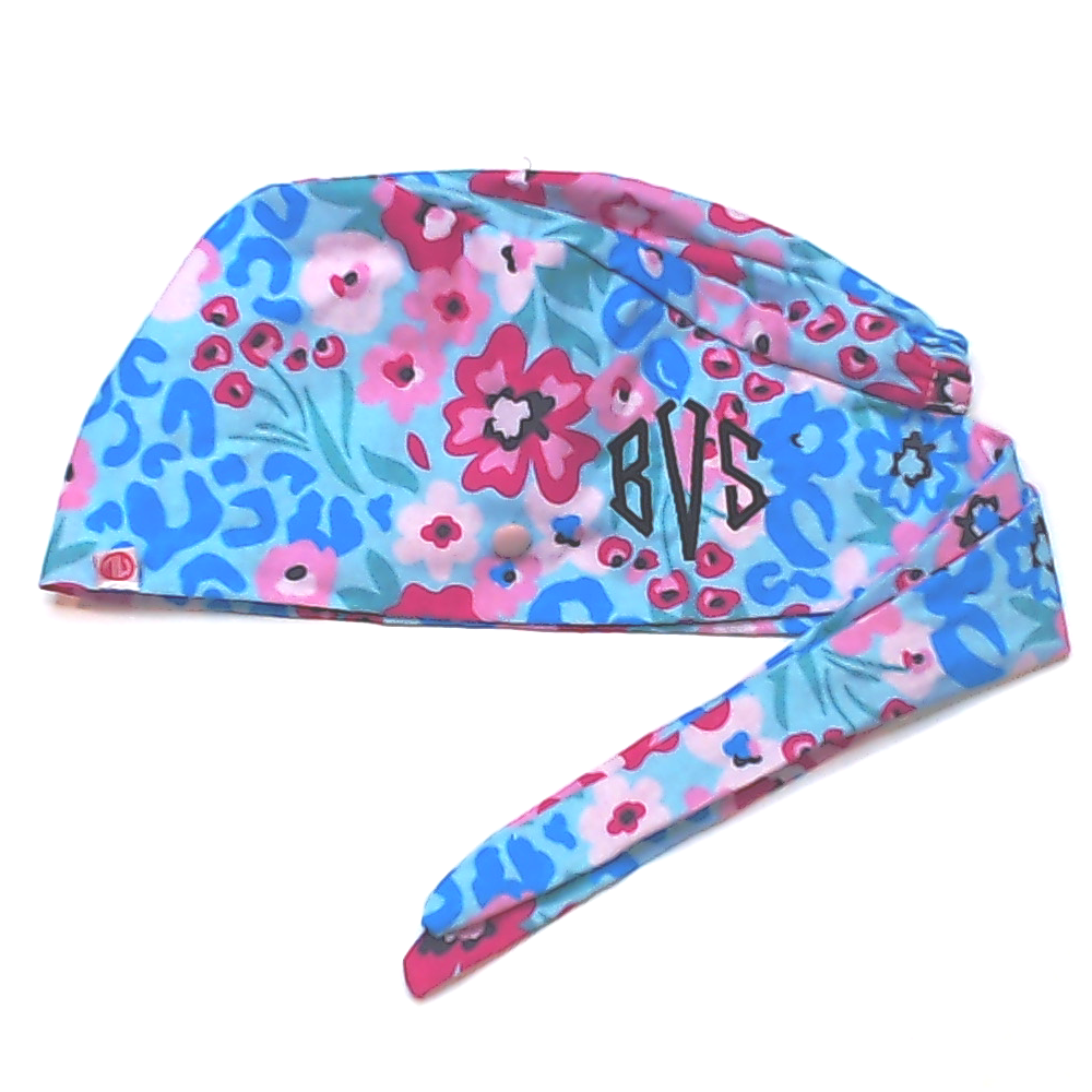 BLOOPER ACCESSORY: Monogrammed Scrub Cap