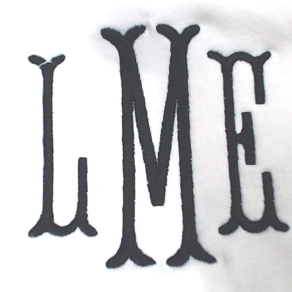 BLOOPER CLOTHING: Monogrammed Quarter Zip Sweatshirt