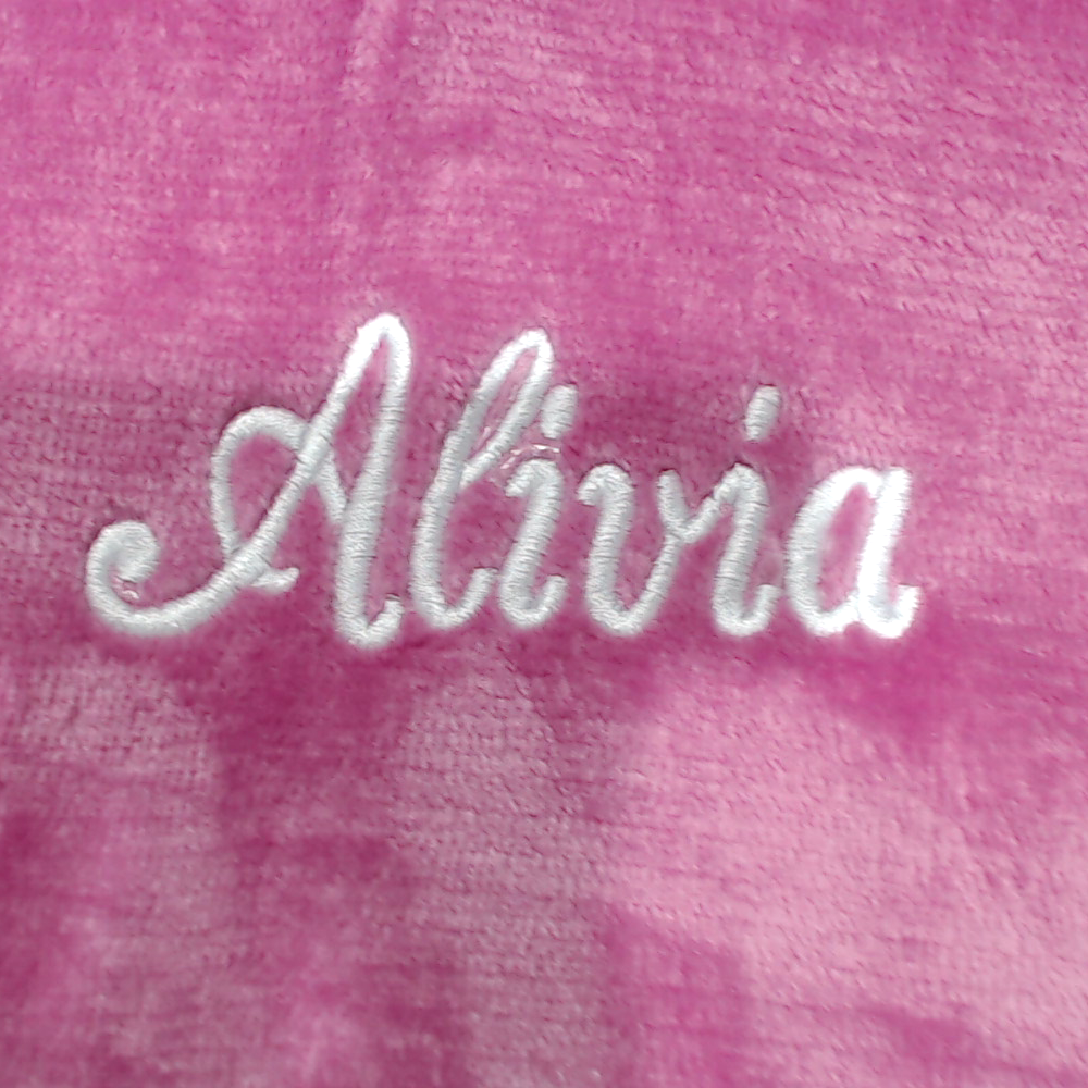 BLOOPER KIDS: Monogrammed Kids Blanket Hoodie
