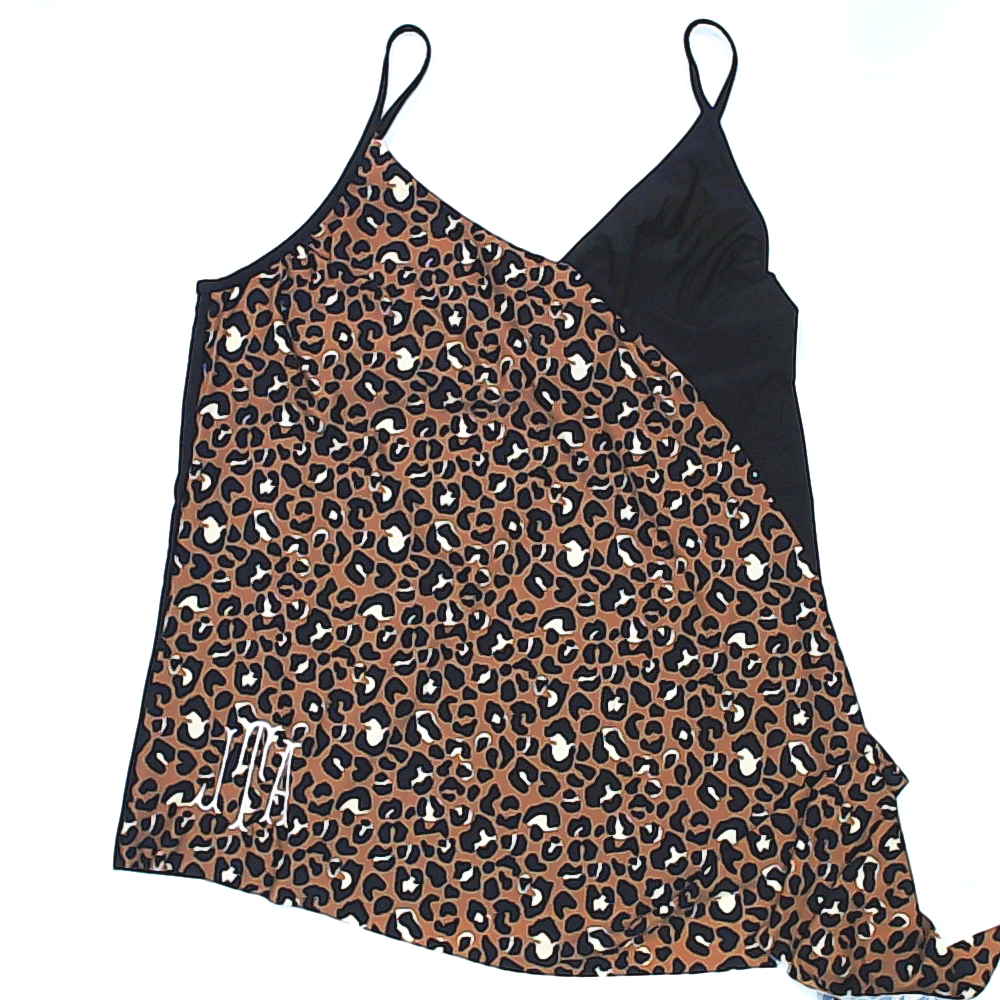 BLOOPER SWIM: Monogrammed Ruched Tankini