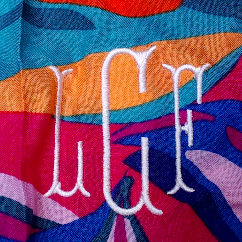 BLOOPER CLOTHING: Monogrammed Short Duster