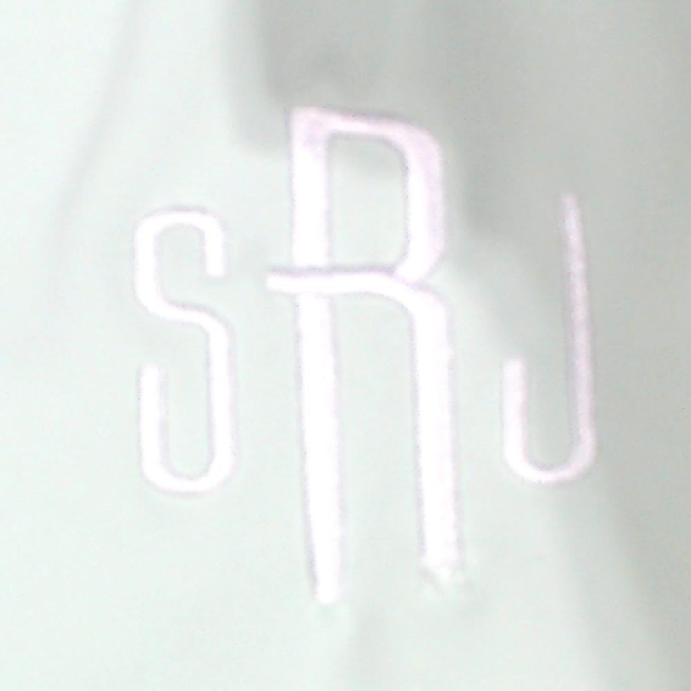BLOOPER CLOTHING: Monogrammed Girls Scallop Dress