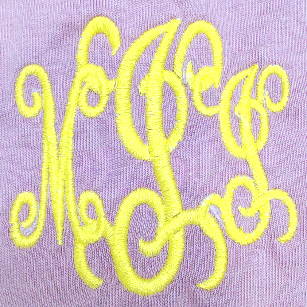 BLOOPER KIDS: Monogrammed Baby Bib