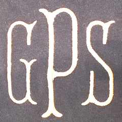 BLOOPER CLOTHING: Monogrammed Cowl Neck Poncho