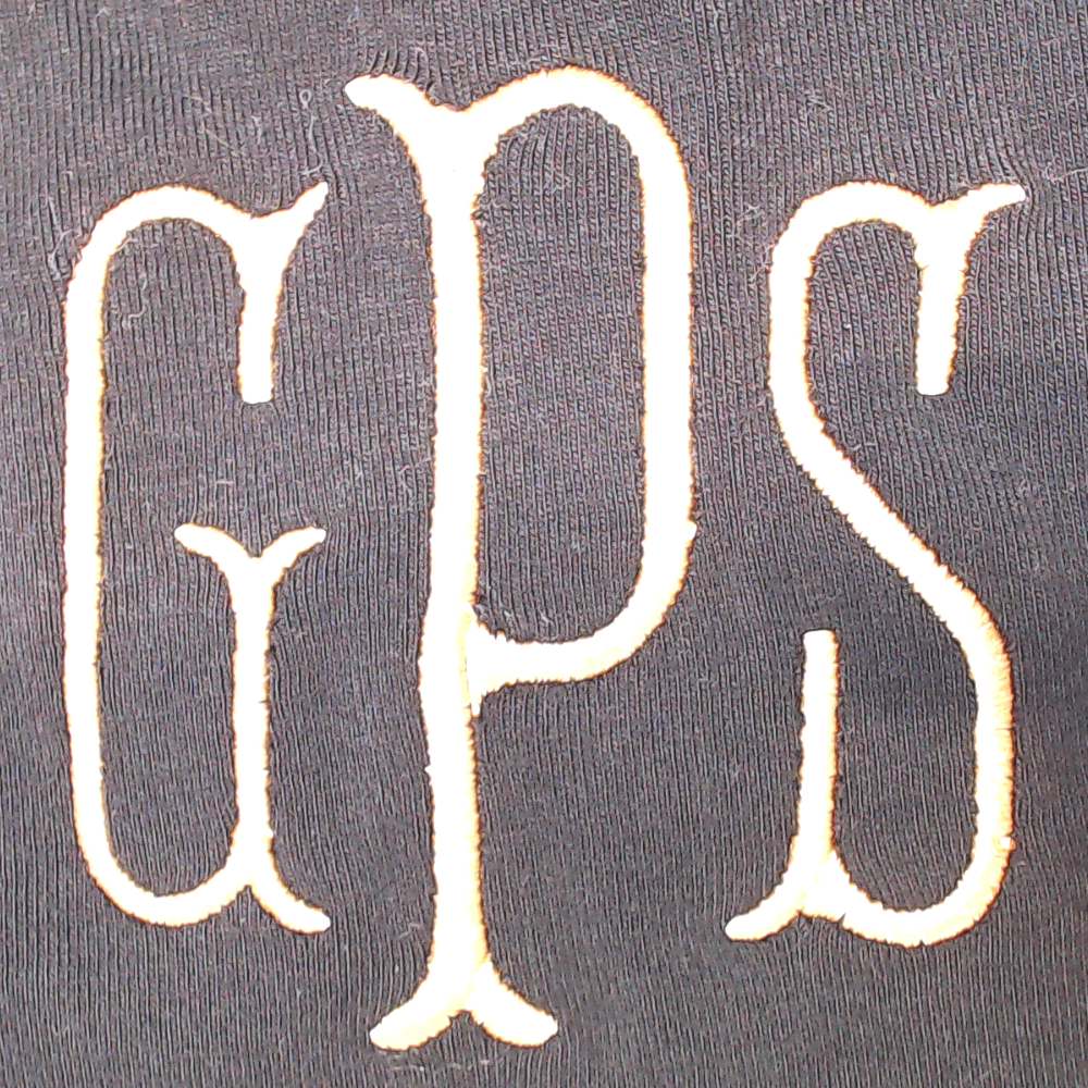 BLOOPER CLOTHING: Monogrammed Cowl Neck Poncho