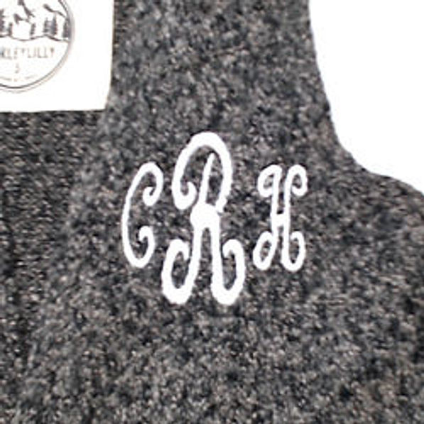 BLOOPER KIDS: Monogrammed Youth Knit Vest