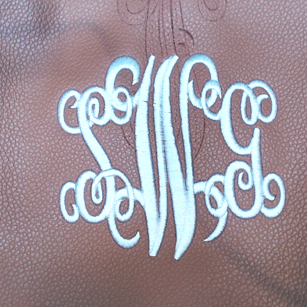 BLOOPER BAG: Monogrammed Hobo Purse