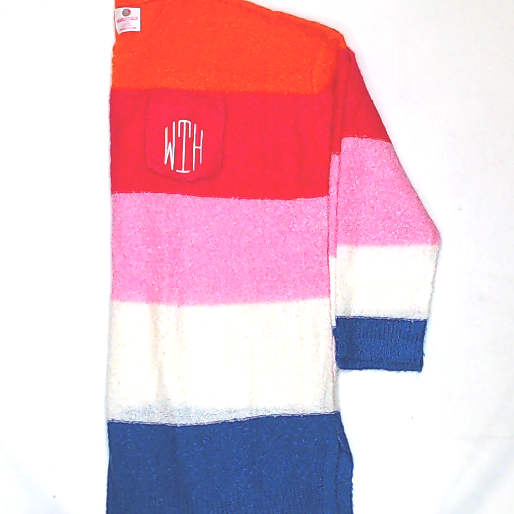 BLOOPER CLOTHING: Monogrammed Sweater