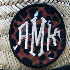 BLOOPER ACCESSORY: Monogrammed Straw Hat