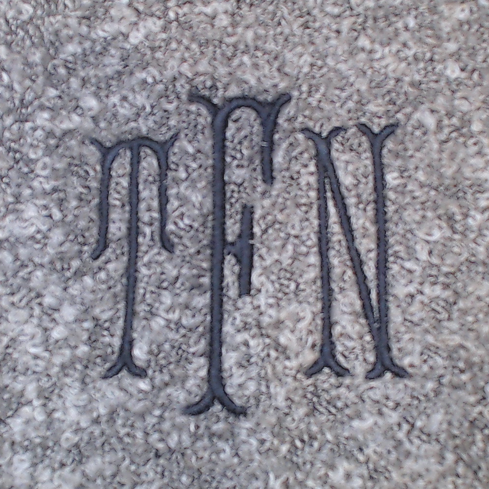 BLOOPER CLOTHING: Monogrammed Cardigan
