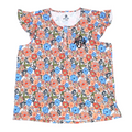 BLOOPER CLOTHING: Monogrammed Ruffle Top
