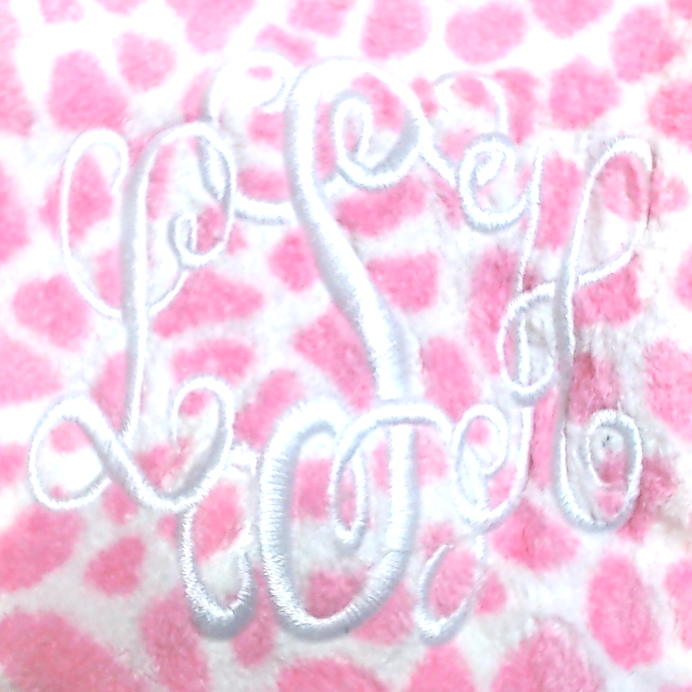 BLOOPER KIDS: Monogrammed Lovies
