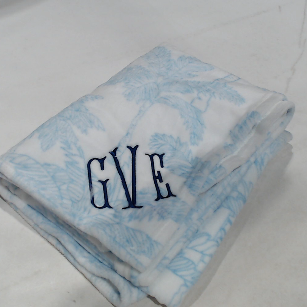 BLOOPER ACCESSORY: Personalized Plush Blanket