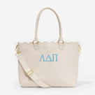 Alpha Delta Pi Laptop Tote Bag | Bone