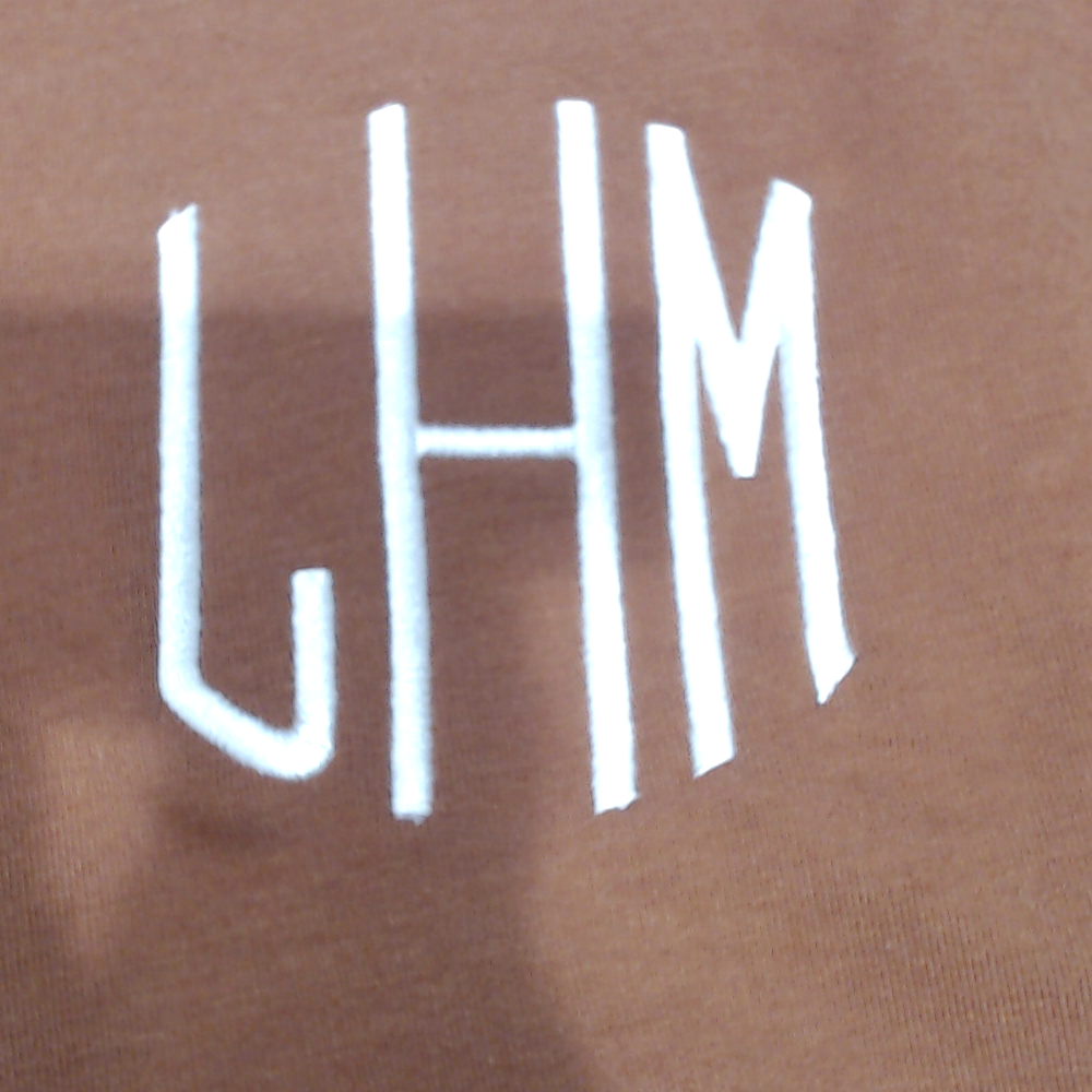 BLOOPER CLOTHING: Monogrammed Waffle Knit Pullover