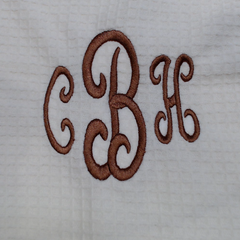 BLOOPER CLOTHING: Monogrammed Waffle Shirt