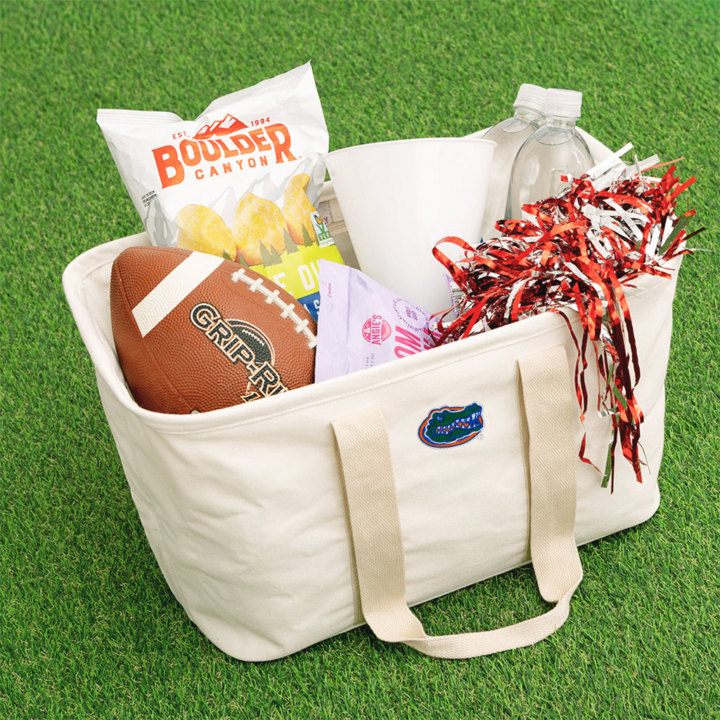 florida solid ivory market basket on turf