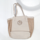 BLOOPER BAG: Monogrammed Seaside Tote