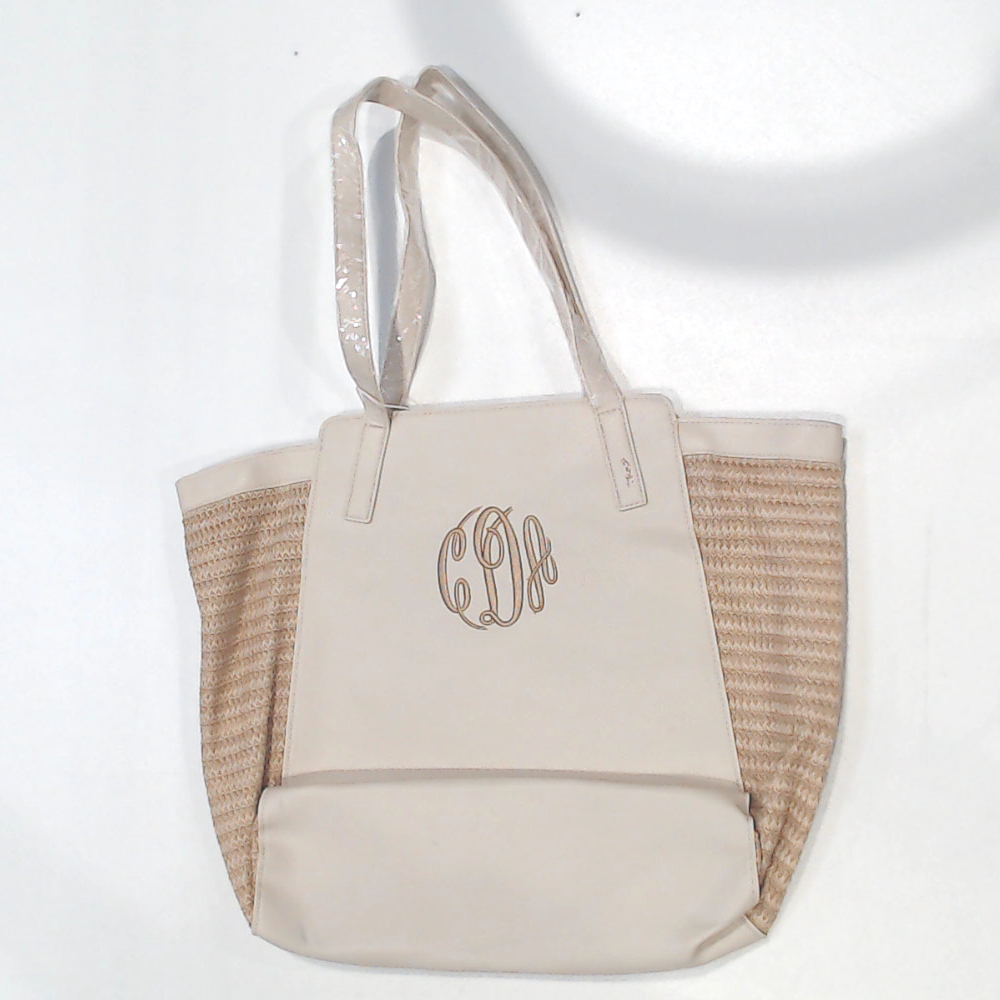 BLOOPER BAG: Monogrammed Seaside Tote