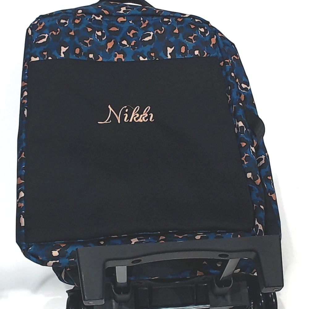 BLOOPER BAG: Monogrammed Rolling Duffel Bag