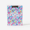 Monogrammed Clipboard in Watercolor Cheetah