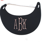 BLOOPER ACCESSORY: Monogrammed Bride Tribe Visor