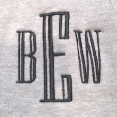 BLOOPER KIDS: Monogrammed Kids Pullover Sweatshirt