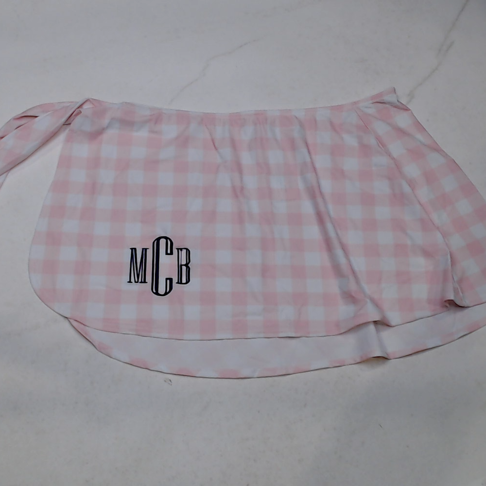 BLOOPER SWIM: Monogrammed Sarong