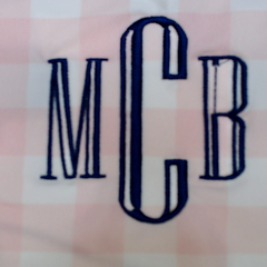 BLOOPER SWIM: Monogrammed Sarong