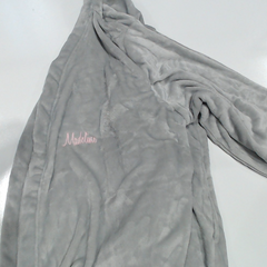 BLOOPER CLOTHING: Monogrammed Full Length Plush Robe