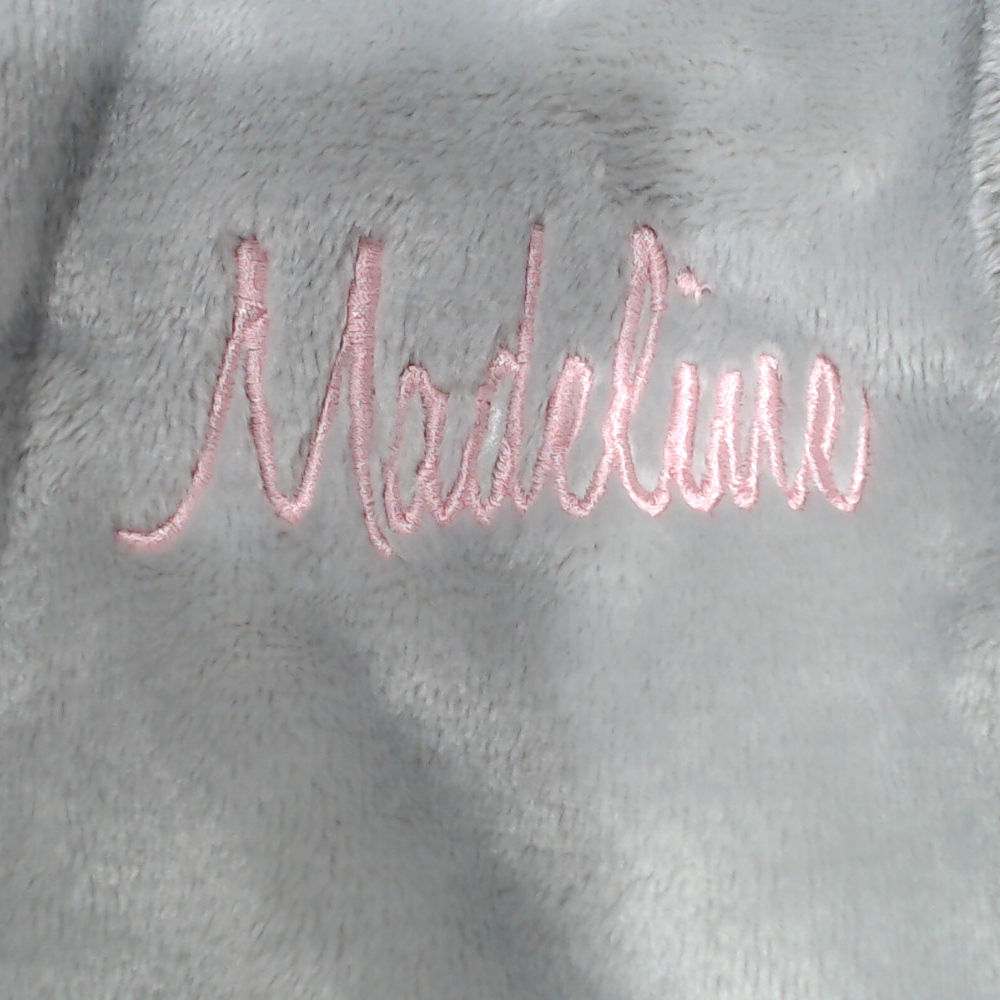 BLOOPER CLOTHING: Monogrammed Full Length Plush Robe