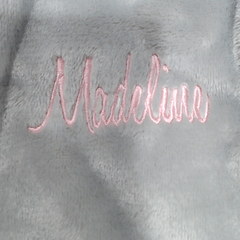 BLOOPER CLOTHING: Monogrammed Full Length Plush Robe