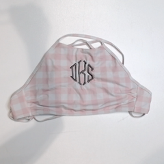 BLOOPER SWIM: Monogrammed High Neck Bikini Top