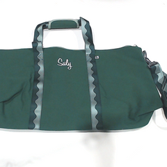 BLOOPER BAG: Monogrammed Weekend Bag