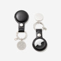 Personalized AirTag Key Chain in Black