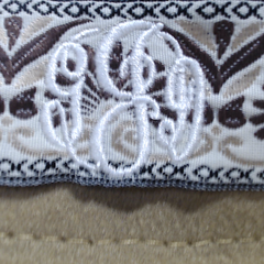 BLOOPER ACCESSORY: Monogrammed Wide Brim Hat