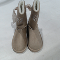 BLOOPER KIDS: Monogrammed Kids Sherpa Tie Booties