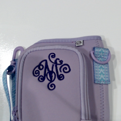 BLOOPER BAG: Monogrammed Water Bottle Holder
