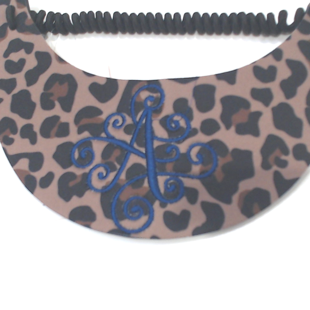 BLOOPER ACCESSORY: Monogrammed Foam Adjustable Visor