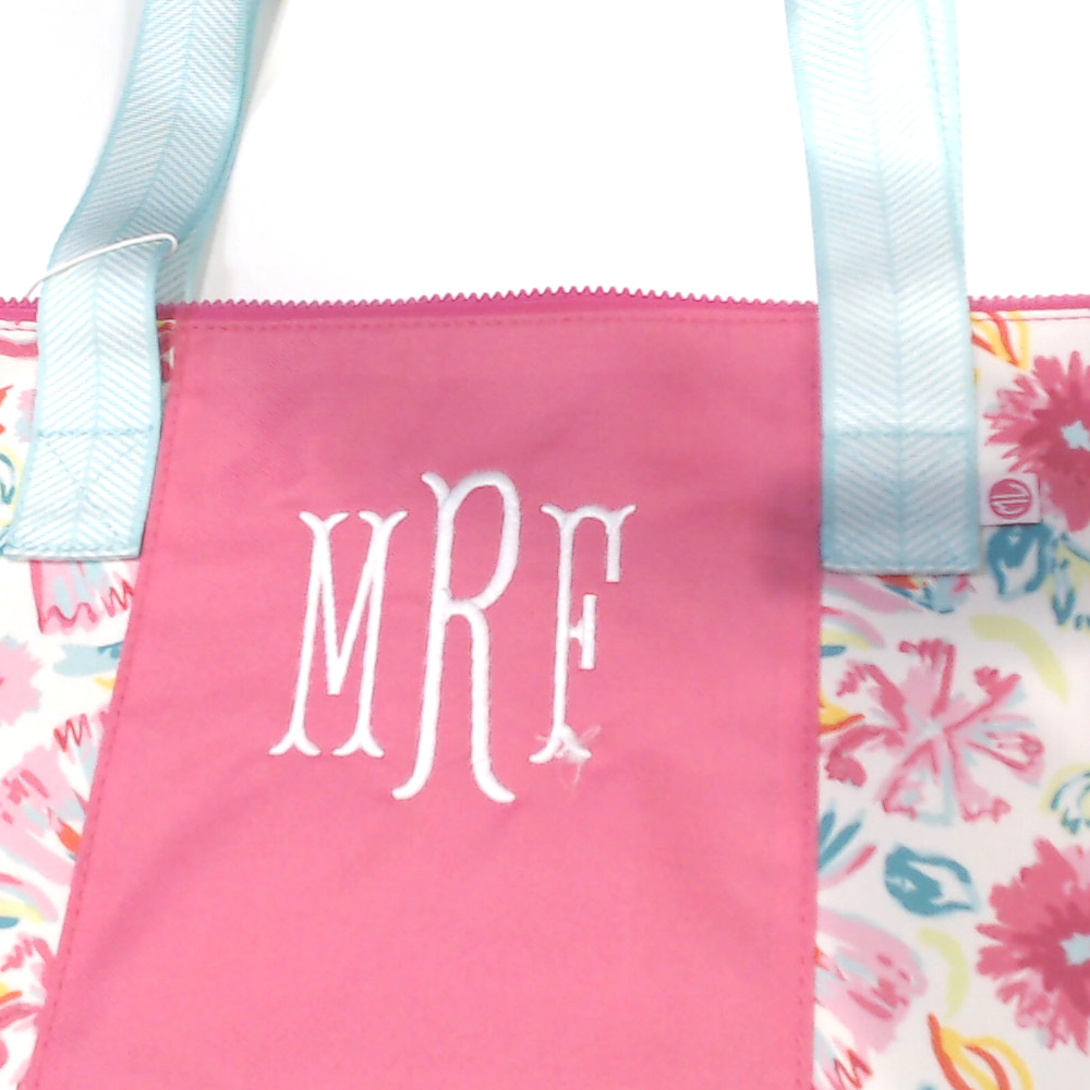 BLOOPER BAG: Monogrammed Weekend Bag