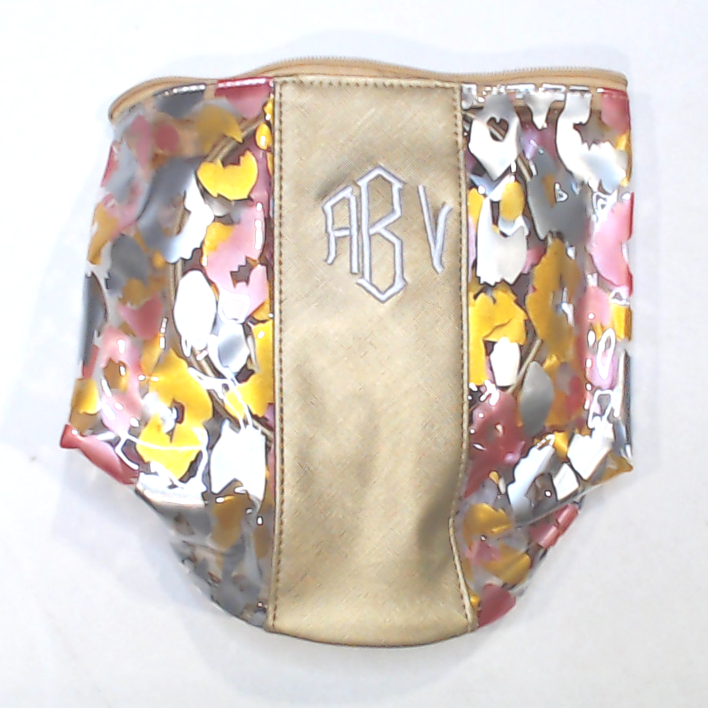 BLOOPER BAG: Monogrammed Clear Ditty Bag