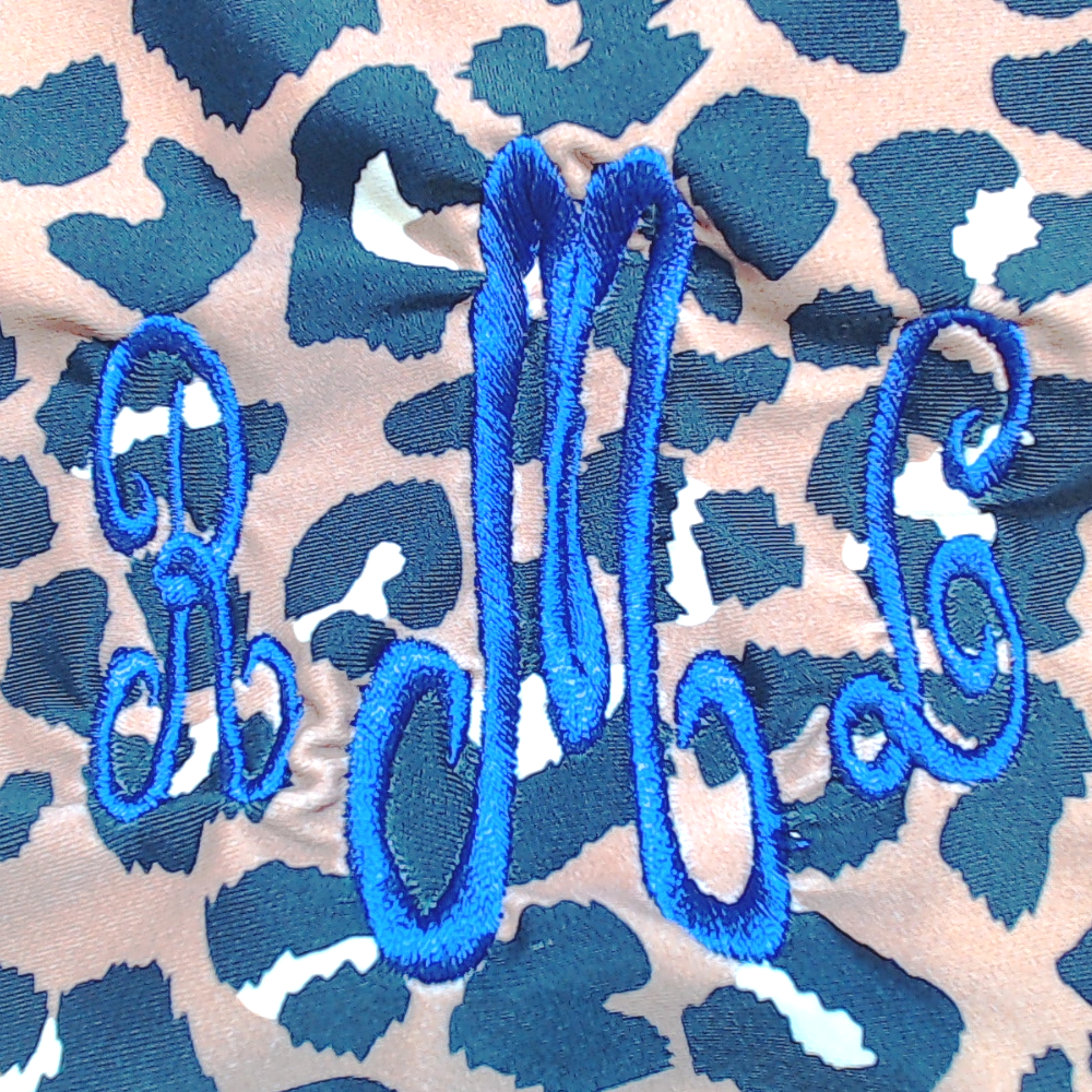 BLOOPER SWIM: Monogrammed Sarong