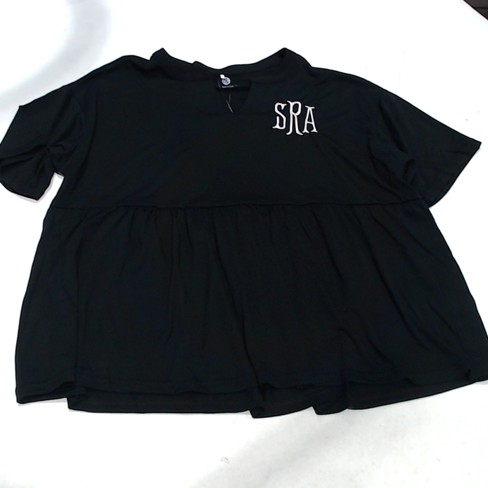 BLOOPER CLOTHING: Monogrammed Peplum Top