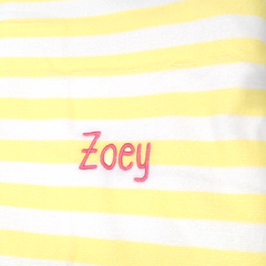 BLOOPER SWIM: Monogrammed Beach Towel
