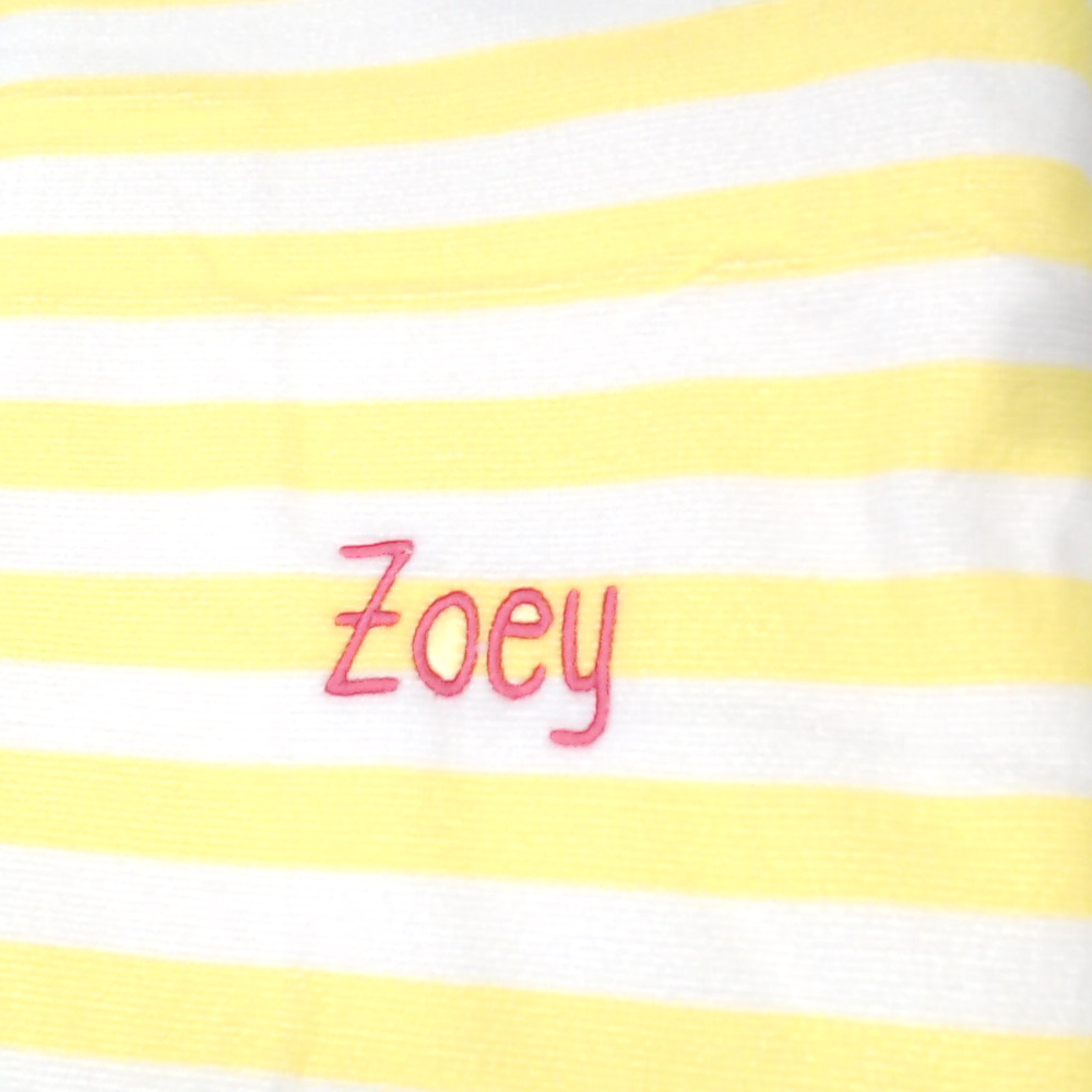 BLOOPER SWIM: Monogrammed Beach Towel